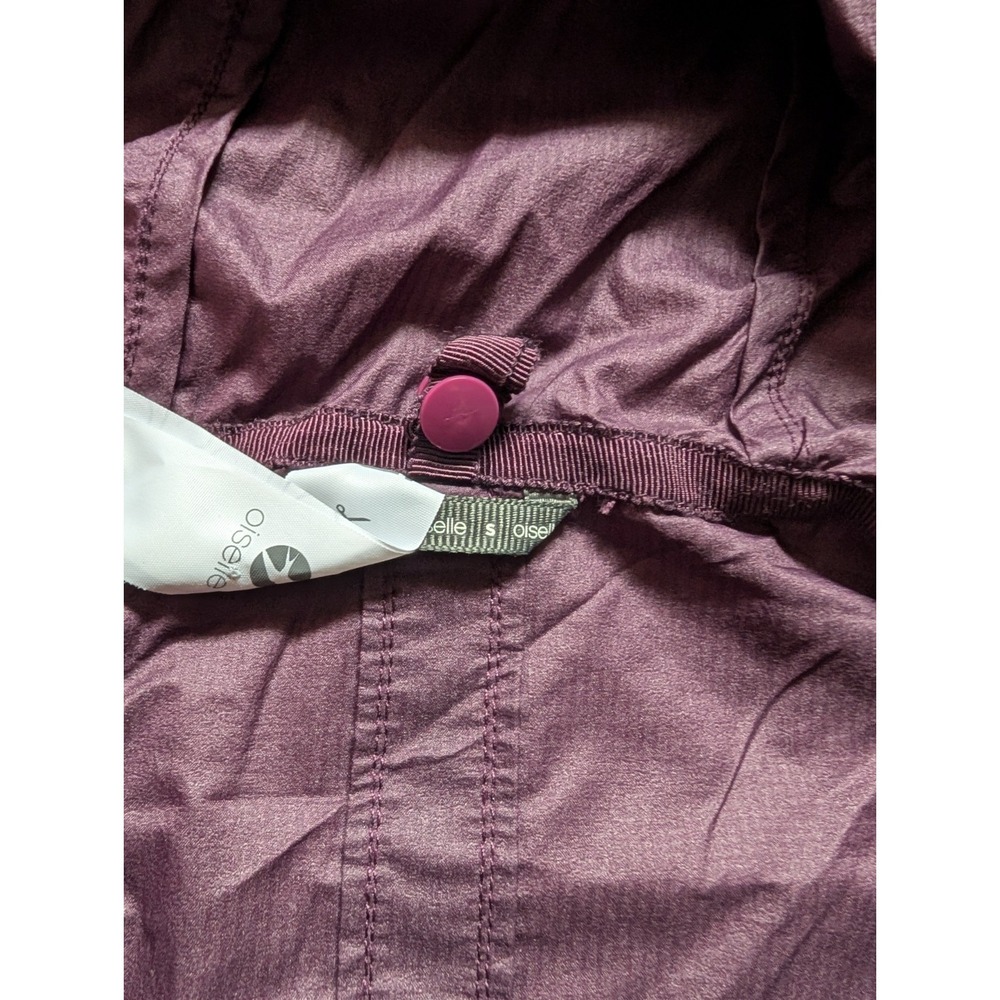 Oiselle Women's S Reflective Vim Jacket Dusk Purple Full Zip Pockets Lightweight - Picture 6 of 13